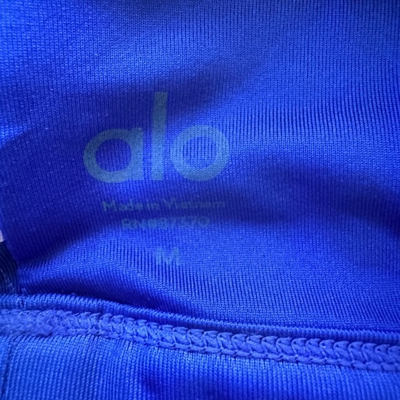 ALO Yoga Sunny Strappy Sports Bra M /Blue - Picture 6 of 6